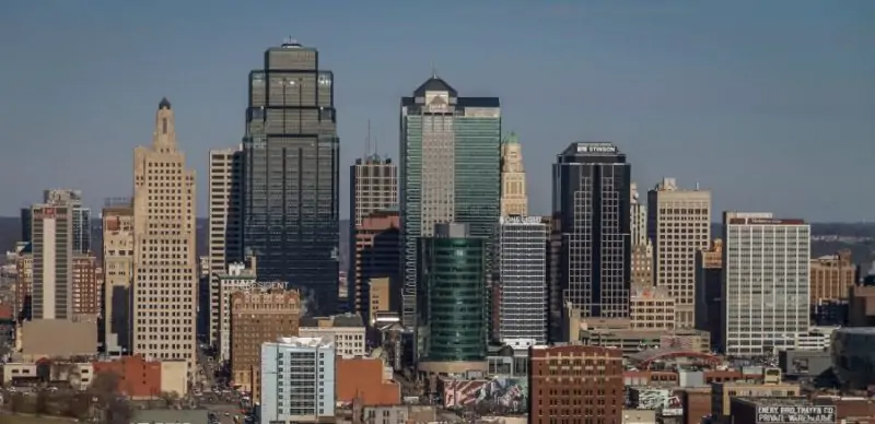 Kansas_City Kansas City skyline view.